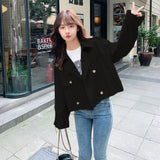 Short Windwear Girl Small Man 2025 Spring And Autumn New Lady Korean Version Loose Thin Outer Wear A Hundred Coat