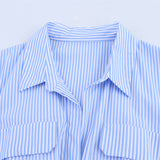 2025 Summer New Women's Fashion Leisure Short-Sleeved House Silk Shirt Dress 2640596