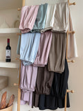 High-Grade Acetic Acid Ice Filament Filament Fascination Half-Dress Woman Summer Sagging Feeling Crobating Casual A Long Skirt