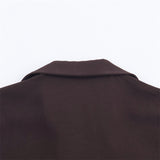Autumn 2025 New Women's Fashion Casual Loose Belt Shirt Dress 5029204