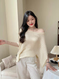 Famous Wind Fashion Lazy Shoulder Shoulder Ice Silk Summer Sexy Thin Coat Loose Cloak Sunscreen Shirt Woman