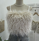 Real Shot Of Hairy Atmosphere With A Smear Chest Vest With A Short-Term Adjustable Strap Sleeveless Top 2801