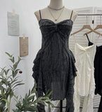 Land Breeze To Wear To Make Old Hole Dress With Leaves Floating Desert Travel Sling Skirt 9536