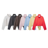 New Women's Fashion Casual Bubble Yarn Jacket Shorts 2010713