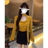 Pure Net Yarn Version Of The Simple Long-Sleeved Bottom Shirt Women's Autumn 2026 New Ribbon Slim Age T-Shirt Top