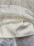 Slid Dress Autumn/Winter 2025 Autumn And Winter New French Sweet Lace Flower Yarn Skirt In The Long Swum Half-Dressed Skirt