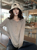 Korean Loose Sunscreen T-Shirt Long-Sleeved T-Shirt Women Wear Thin Loose Air Conditioning Shirts In The Spring And Summer Of 2026