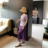 Korean Beautiful Design V-Neck Loose Short-Sleeved T-Shirt Women's Summer 2026 New Non-Bollision Slim Top