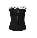 Pure Hottie Black Vest Women Summer 2026 New Exterior Design Feel Short Sleeveless Tset