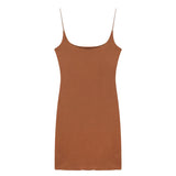 Lightly Styled Sling Dress Women's Summer Pure Hottie Sexy Dress 2025 New Tight Ass Skirt