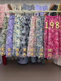 Net Yarn Half Dress Women's Autumn And Winter New High-Rise Thin Three-Dimensional Flower Embroidery Slid A Word Swing Skirt Dress Skirt