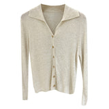 Designing A Small-Sized Collar Long-Sleeved Knitted Shirt Women 2026 Spring And Autumn Pure Color Shirt Bottom Sweater