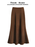 High Waist Thin Long-Skinny Vinegar Slip Half-Dress Skirt 2025 New Bag Of Hip Fish