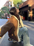 Lamb Wool Coat Woman 2025 New Winter Loose Plus Plus Thick Warm Fur Cotton Clothes