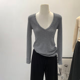 2026 Into The Spring People Kochian Old Money Wind Wearing V Collar Inside Wool Knitted Shirt Women Autumn And Winter Repair Clothes