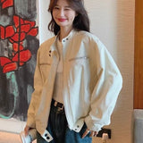 Small Retro Collar Workwear Coat Women 2026 Spring And Autumn New Loose Set Short Casual Jacket