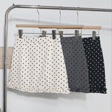 Long-Term Plus Single Real Shot Korean Lace Skirt Wave Half-Body Skirt High Waist Anti-Walking Light A Word Ass Hip Skirt 6880