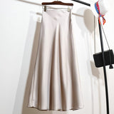 High Waist Thin Long-Skinny Vinegar Silk Slip Skirt 2025 New Bag Of Fish Tail A-Word Dress
