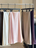 Autumn And Winter Thickened State Slid Fishtail Dress Mid-Length 2025 New High-Waist A-Word Half-Body Skirt
