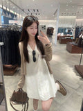 French Sleeveless Vest Dress Women's Summer New Waist Showing Thin Little Temperament Sling Dress
