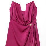 2025 Spring New Women's Design Sense Of Niche Slim Slim Hanging Neck Dress 3897111