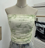 Real Shooting Running Volume With Chest Pad Holiday Brat Folding Outer Vest Wrapping Sleeveless Top 1119