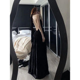 Red-Dewed V-Neck Dress New Thin Thai Sanya Seaside Beach Dress Atmosphere