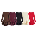Spring 2025 New Dress Slimming Casual Bottom Shirt Design Casual Leisure Dress Casual 0085305