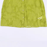 2026 Spring New Women's Clothing Loose Leisure Short Sleeve Clip Shirt Shirt Women