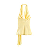 2026 Spring New Women's Fashion Sexy Spice Girl Silk-Sense Dress 2745533