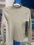 Half-High Collar Bottomed Bottomed Women's Autumn And Winter 2026 New Repair Knitted Tops With Lace-Side Burst Sweater