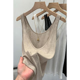 2026 Early Spring Temperament Korean Pure Windless Sleeveless Slings Women Commuting Summer New Sweet Spice Girl Dopamine