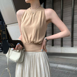 Thailand's Unique Sleeveless Wool Sling Vest Women's New Outer Wear Inside And Under The Blouse