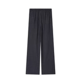 2026 Spring New Women's Large Groaned Denim Jacket Straight Trouser Set 1320485