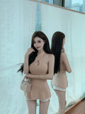 Pure Windy Hottie Cross-Hanging Neck Vest Women's Summer New Waist Display Thin Shoulder High-End Feel Beautiful Top