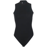 Leptly Collared, Black-Clad Women's Summer New Tight Body Slim And High Waist Inside And Outside Wearing A Bottom-Up Shirt Thai Vest