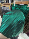 Metal-Sensitive Silk Light Skirt Stand 100-Fold Skirt Woman Long-Singed A-Shaped Skirt