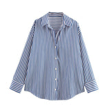New Women's Clothing Printed Silk-Sense Silk-Sense Sex Shirt Women 4387036 In Autumn