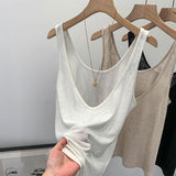2026 Early Spring Temperament Korean Pure Windless Sleeveless Slings Women Commuting Summer New Sweet Spice Girl Dopamine