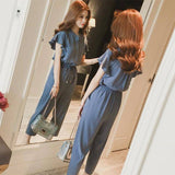 Summer Pet Petting Children Born High Girlfriends Korean Version Of 150Cm Short-Sleeved Casual Pants 150Cm155 Two Sets