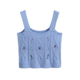 Shangya Hottie Sling Vest Women In The Summer With A Design Sense Of The Bottom Of The Knitting Short Coat Outside Tideins
