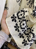 National Style Retro Floral Tice With Half-Dressed Dress Woman 2025 New Thin Casual Mid-Long Skirt