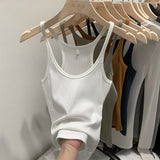 Spice Girls Knitted Sling Vest Women In Spring And Summer 2025 New Slim Slim Short Outer Wear Sleeveless Small Top