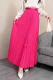 The Long Dress Dress Of The Bowed Dress Woman 2025 Early Spring New High-Waisted Pendant Big Swing Dress Spring And Autumn Color Skirt