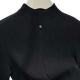 Ankola Red Bottom Shirt Half-High Collar Knitted Jersey Women's Autumn And Winter Wearing A Sweater Swoon Wine Red Top Season