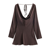 2025 New Women's Fashion Sexy Hot Babes Silk Tatami Dress 9377332