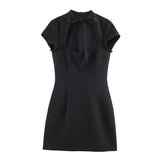 2026 Spring New Women's Fashion Sexy Hottie Bow Dress 2213777