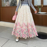 French Temperament Print Half-Dress Women 2026 Spring And Summer New Fashion Niche Unique Literary Style A Skirt