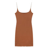 Lightly Styled Sling Dress Women's Summer Pure Hottie Sexy Dress 2025 New Tight Ass Skirt