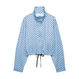 New Women's Fashion Casual Bubble Yarn Jacket Shorts 2010713